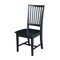 International Concepts 42 in. Dual Drop Leaf Table with 4 Slat Back Dining Chairs - 5 Piece Dining Set K04-42DP-C46-265-4 - alternate 2